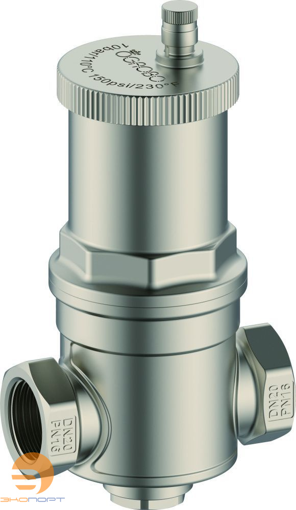 Сепаратор воздуха горизонтальный 1" Gaobo