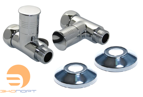 Кран прямой, колпачок 3/4"х1/2" г/ш c отражателем SMART/Компл ПАРА (2шт.)