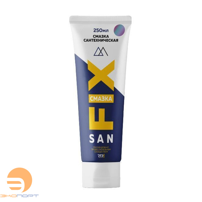 Паста универсальная для уплотнения резьбовых соединений 250 мл., в тубе, белая, SANFIX