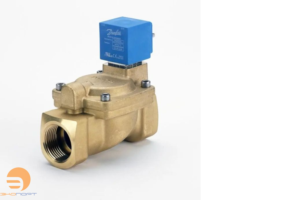 Клапан электромагнитный EV220W 2",Kvs32, EPDM, (0,3-10бар) (-30..+100C), латунь, НЗ,с катушкой 220