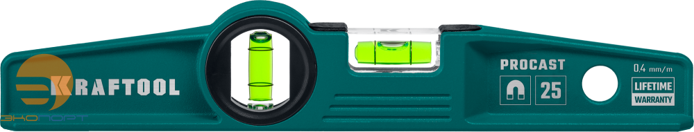 Уровень магнитный литой Procast-M 400 мм, Kraftool