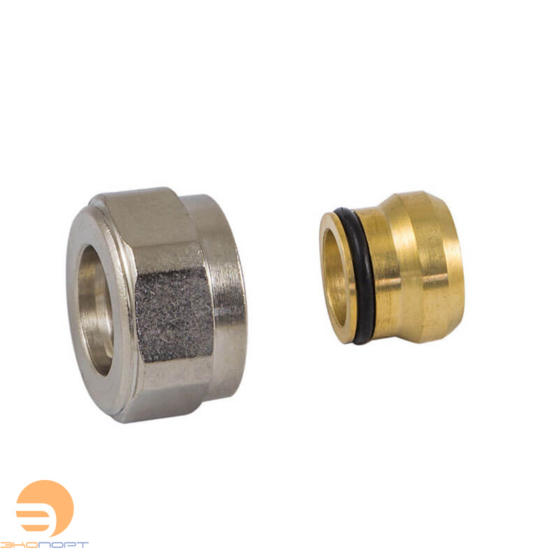 Соединение резьбовое для медных труб GW М22х1,5 х 15мм, никель Schlosser