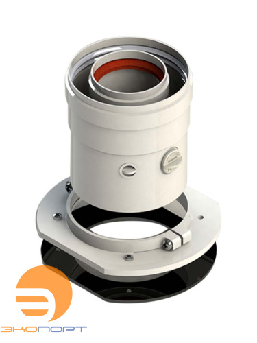 Адаптер коаксиальный вертикальный  60/100