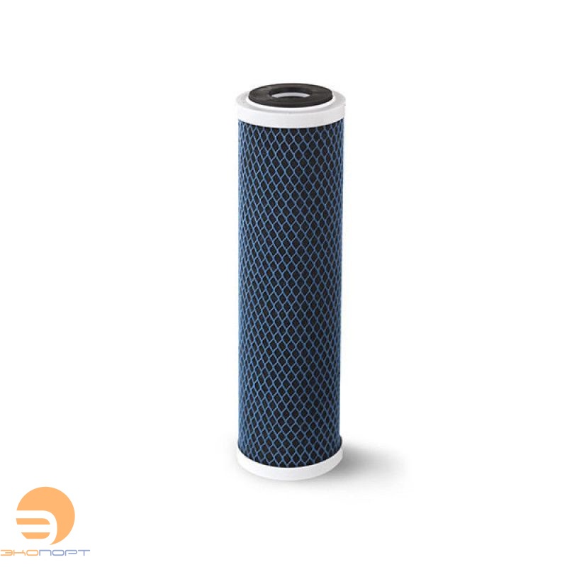 Картридж угольный "ММВ" (10", SL, 1-2 мкм, с серебром)