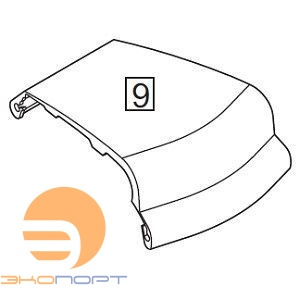 Единый верхний соединитель пластиковый (Эсприт, Эсприт-Биг - овал, круг)  1490148