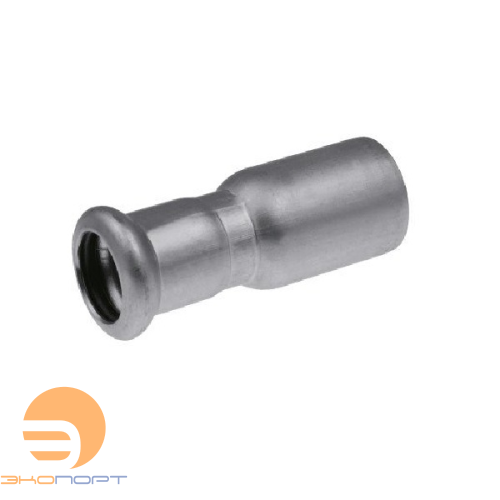 Переход ниппельный Inox press  35x15 нерж. KAN-Therm