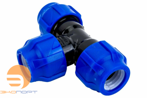 Тройник 40х40х40 VALFEX ПНД