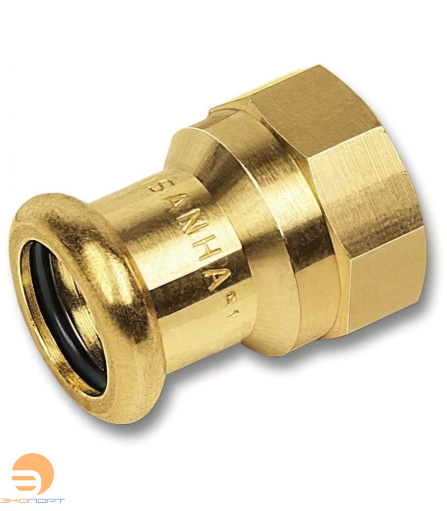 Переход ВР 22 х 3/4 бронза 8270G press Sanha