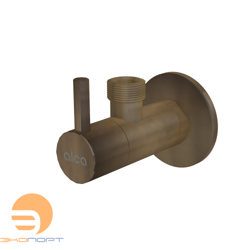 Вентиль угловой античная бронза 1/2"х1/2" ALCA PLAST