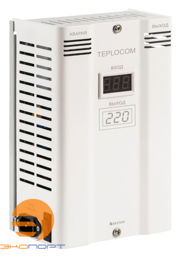 Стабилизатор фазоинверторный ST-600 INVERTOR, 600 ВА TEPLOCOM