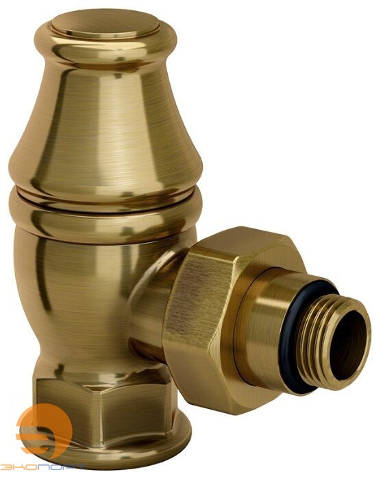 Вентиль 1/2" нижний угловой Bronzo, серия "Liberty"