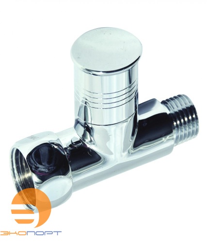 Кран прямой, колпачок 3/4"х1/2" г/ш SMART