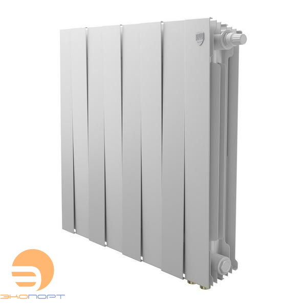 Радиатор биметаллический PianoForte Bianco Traffico VDR80 500/100   8 секций Royal Thermo