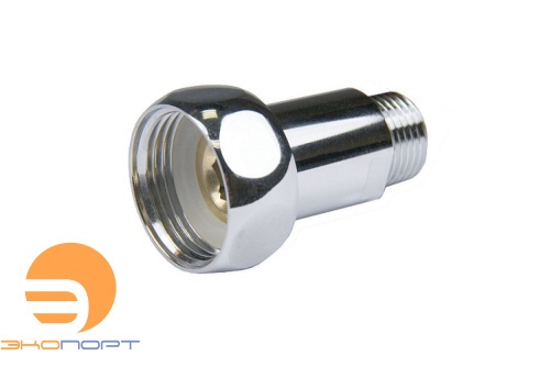 Сгон прямой для полотенцесушителей 1"х1/2" Г/Ш хром (ПАРА) СТМ ТЕРМО