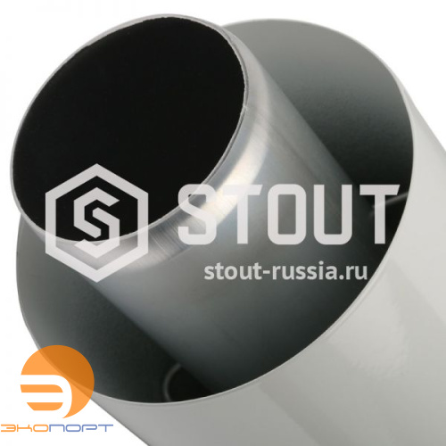Комплект коаксиальный для прохода через стену 850 мм (совместим Baxi, Viessmann) DN60/100 STOUT