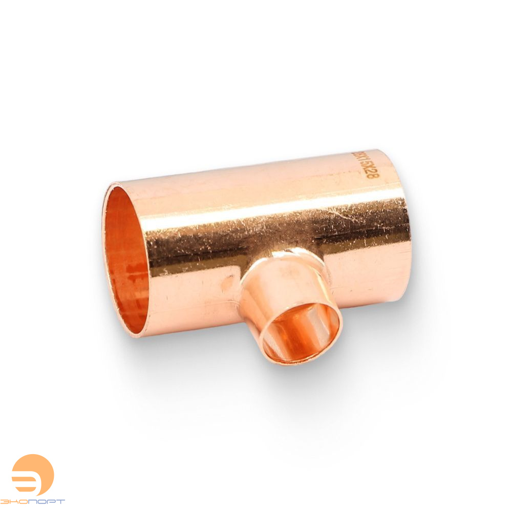 Тройник медь пайка 28х15х28 JINTIAN