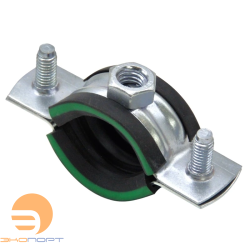 Хомут трубный 6" (162-170) М10 с креплением 