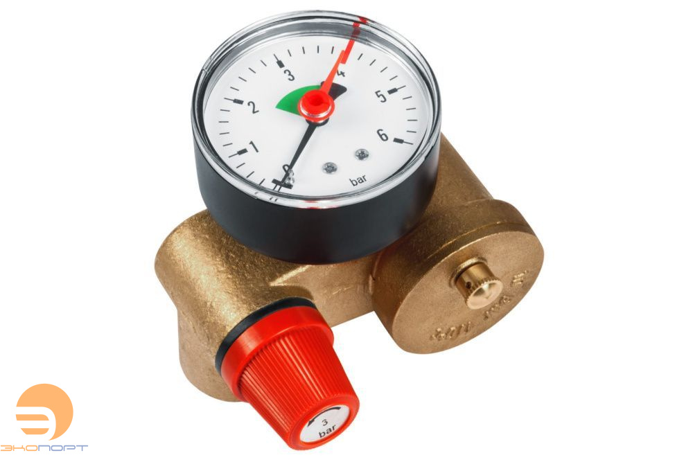 Группа безопасности котла 1" - 3/4" КОМПАКТ Unipump