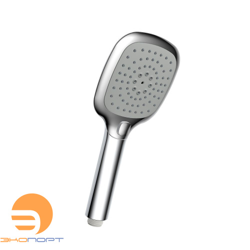 Лейка душевая 3-функц., 110*253 мм, квадратная, хром, блистер, LEMARK