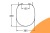 Сиденье с крышкой Connect, тонкое дюропласт (soft close), IDEAL STANDARD Сиденье с крышкой Connect, тонкое дюропласт (soft close), IDEAL STANDARD