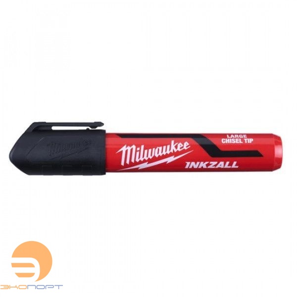 Маркер INKZALL для стройплощадки большой черный, Milwaukee