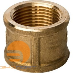 Муфта ВВ  1х1 (латунь) STOUT