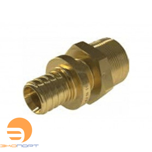 Соединитель 25 G1" НР латунный UltraLine KAN-therm