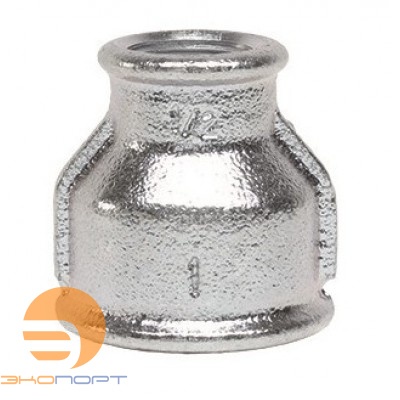 Муфта чугун  1"х3/4" Platinum GEBO