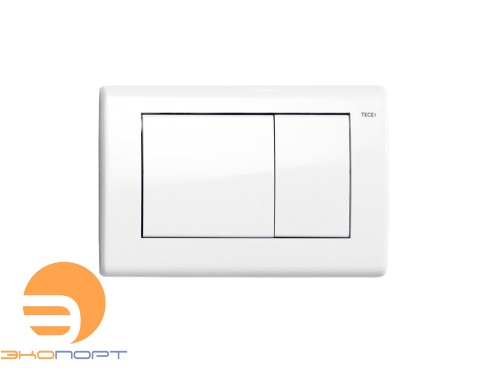 Клавиша TECEplanus, 2 клавиши, белый глянцевый