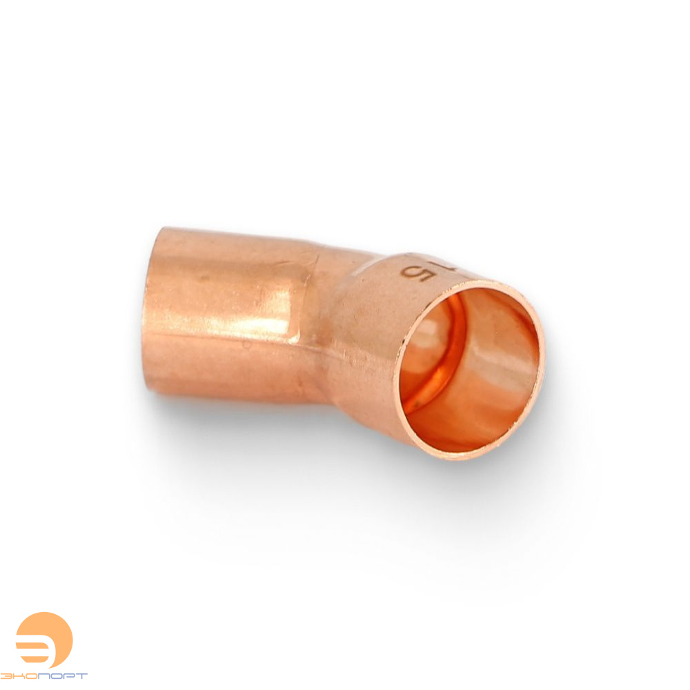 Угол однорастр 45° 15 Н/В медь пайка JINTIAN