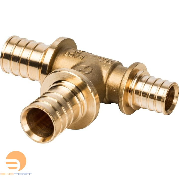 Тройник переходной 25-25-20 латунь STOUT