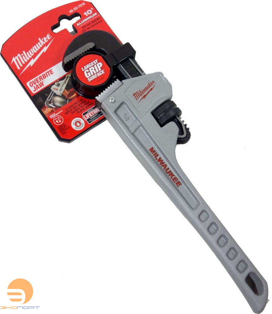 Трубный ключ 10" ALUMINUM, Milwaukee