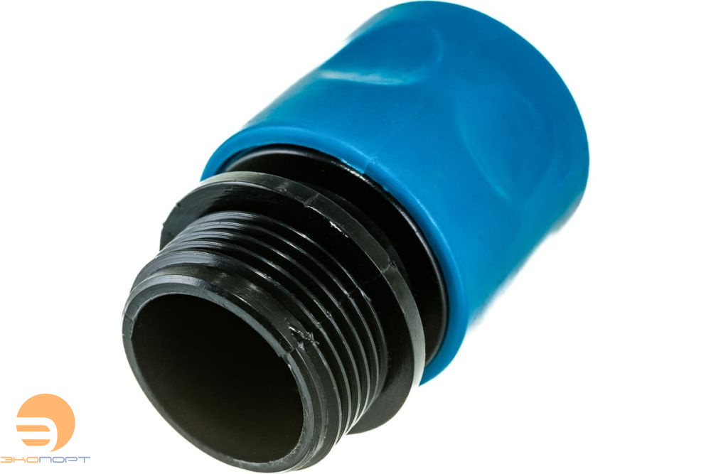 Соединитель быстросъёмный GRINDA TT-34E, 3/4", с внешней резьбой, для шланга, PROLine