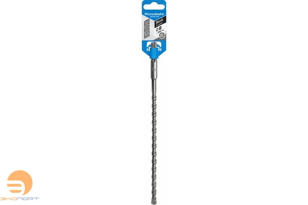 Сверло-бур д/бет. SDS+ 08 x 260мм "Rennbohr Basic" КРЕПЕЖ