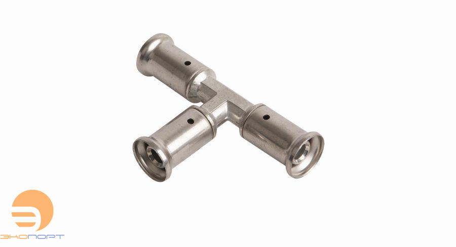 Тройник 20-20-20 латунь, пресс HENCO