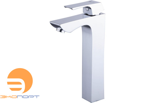 Смеситель для умывальника UNIT, монолитный, высокий, хром, LEMARK
