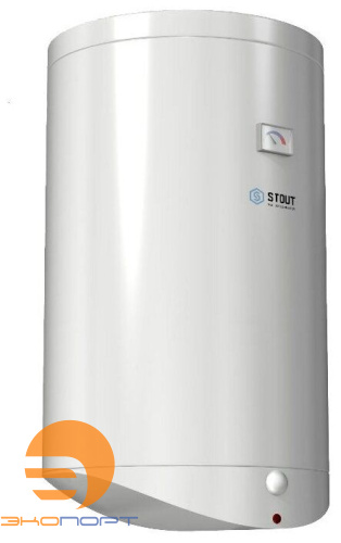 Бойлер косвенного нагрева настенный 200 л. эмаль (гар. 5 лет на бак, 2 года) STOUT