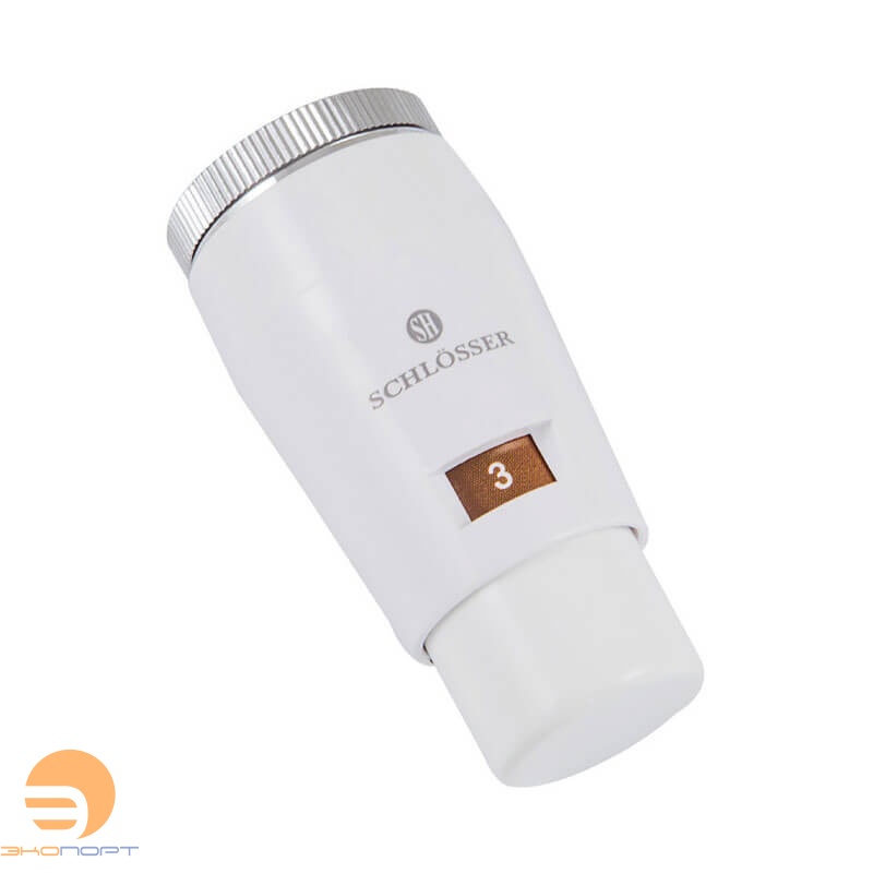 Головка термостатическая MINI 6011 M30х1,5 Белый Schlosser