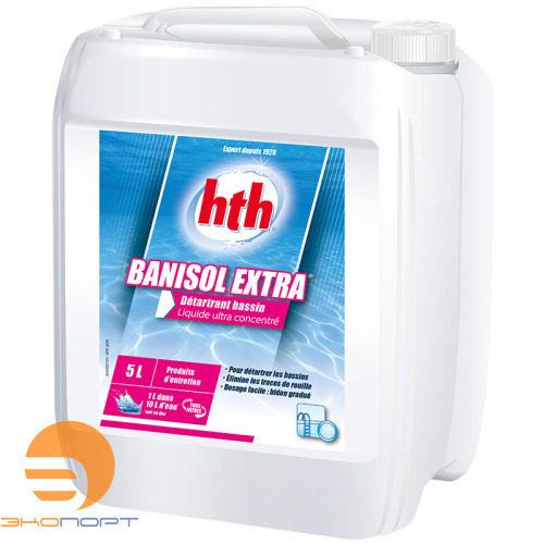 Ультра концентрированное средство от известковых отложений BANISOL EXTRA, 5л, hth