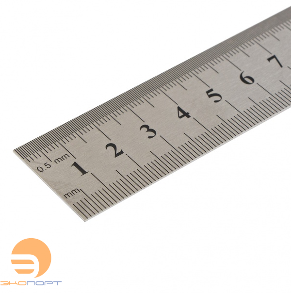 Линейка 100см, стальная нержавещая, "888" КРЕПЕЖ