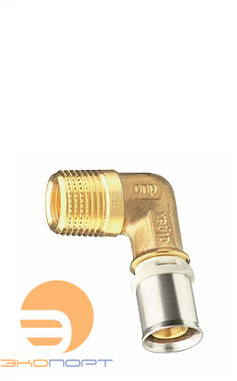 Угольник 90* 16х1/2" НР alpex-duo XS латунь  Frankische