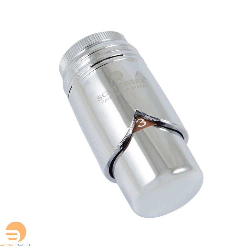 Термостатическая головка BRILLANT M30x1,5 SH ХРОМ Schlosser