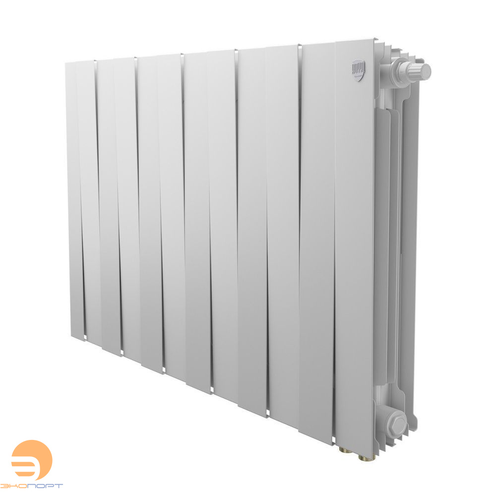 Радиатор биметаллический PianoForte Bianco Traffico VDR80 500/100 12 секций Royal Thermo