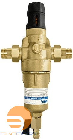 Фильтр механической очистки горячей воды Protector mini H/R 3/4" HWS (с редукт.давл.) BWT