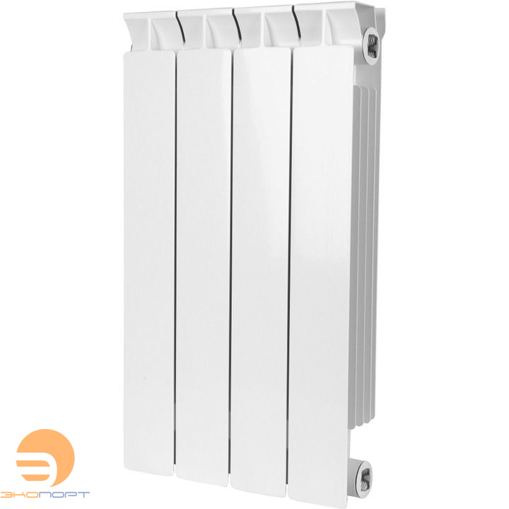 Радиатор биметаллический Style 500/80  4 секции боковое подкл. STOUT