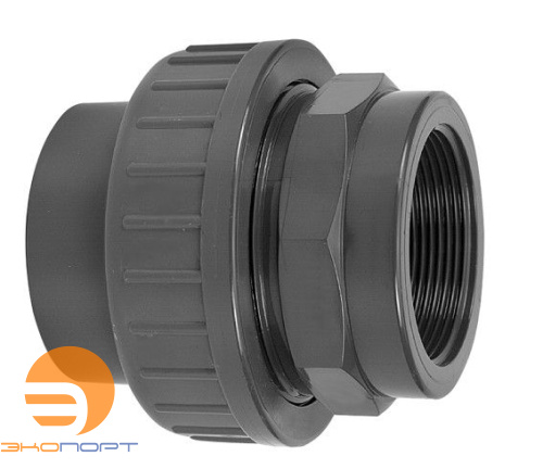 Соединение разъемное 50х1 1/2" вн. р - PVC-U