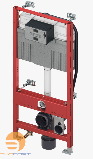 Модуль для установки унитаза (h=1120) Uni 2.0, фронт. панель, (под профиль), TECEspring Profil