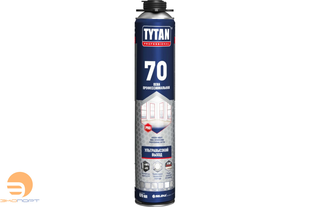 Пена монтажная TYTAN ПРОФ 870мл 