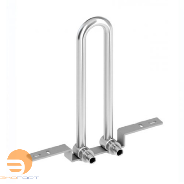 Узел монтажный для подкл. радиатора, настенный 16, никель TECE