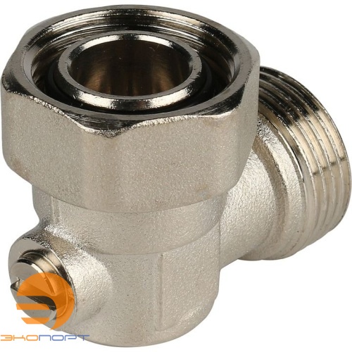 Узел нижнего подключения, угловой 3/4 , радиатора, раздельный STOUT